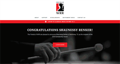 Desktop Screenshot of friendsofwrr.org